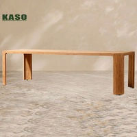 Ensemble de table et chaises de jardin en bois de teck pour hôtel et villa, avec tressage en rotin, pour terrasse et extérieur