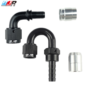 Nuovo Raccordo a Crimpare BJR AN10 180 Gradi per CHEVROLET <span class=keywords><strong>SGM</strong></span> (Modello BJR1923C-4510) - Product Image 1