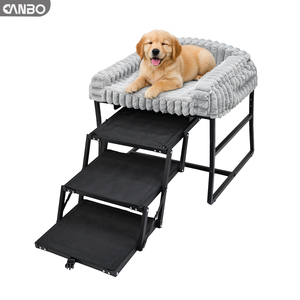 <span class=keywords><strong>Escalier</strong></span> de voiture portable CANBO utilisé <span class=keywords><strong>pour</strong></span> la <span class=keywords><strong>rampe</strong></span> de pliage de chien à cadre en aluminium de grand chien - Product Image 1