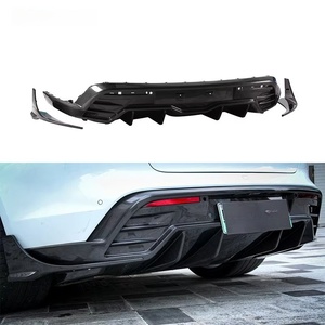 Diffuseur arrière en fibre de carbone préimprégnée pour <span class=keywords><strong>Porsche</strong></span> <span class=keywords><strong>Taycan</strong></span> GTS Cross Turismo <span class=keywords><strong>Turbo</strong></span> <span class=keywords><strong>S</strong></span> 4 portes, kit carrosserie - Product Image 6