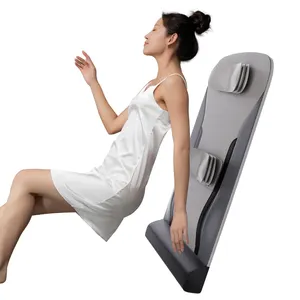 ODM Премиум растягивающаяся спина, складная подушка с 3D-подушкой безопасности, бытовой расслабляющий нагревательный Электрический массажный матрас для всего тела