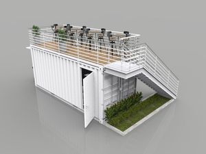 Moderno personalizzabile 20ft contenitore Cafe miglior prezzo per la tua caffetteria - Product Image 3