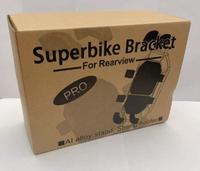 360 Degrés Rotation Anti-Vibration Anti-Vol Réglable Moto Support de Téléphone Étanche Universel Vélo Téléphone Portable Alliage PC