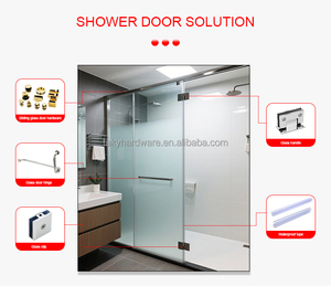8-12mm PVC Waterproof Rubber Glass <strong>Shower</strong> <strong>Door</strong> Seal <strong>Strip</strong> - Product Image 2