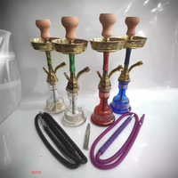 Chicha portable de luxe en acier inoxydable, exclusive pour l'Europe et les États-Unis, avec coffret cadeau