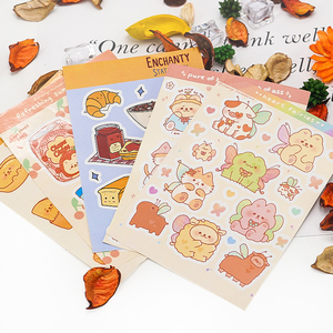 Feuille d'autocollants A4 personnalisés holographiques autocollants, sécurisés pour les enfants, imperméables, prédécoupés, pour fournisseurs de fournitures de planification - Product Image 2