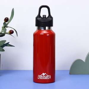 Bouteille isotherme portable en acier inoxydable 304 à double paroi, design élégant, pour eau, café, soda, idéale pour la voiture - Product Image 1