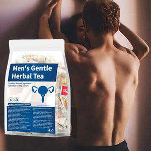Té Herbal Orgánico Suave para Hombres, para la Salud de la Próstata, Bolsa a Granel con Varios Ingredientes, Materias Primas, Bolsitas de Té Saludables y Aromáticas - Product Image 1