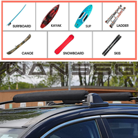 Barres et boîtes de toit de voiture de haute qualité Barres de toit de voitures d'occasion Kayak Loader Barres de toit de voiture