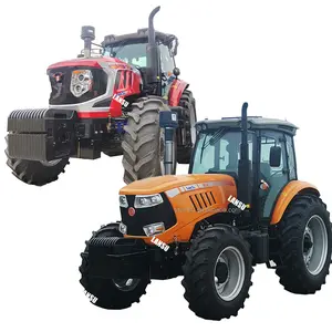 2020 Hot sale Mini 80 HP tractors with front loader backhoe four in one bucket