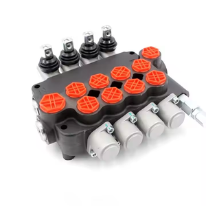 วาล์วควบคุมทิศทางไฮดรอลิกแบบแมนนวล P80-G34-G12-4OT วาล์วแบบสปูล  รุ่น G34  4 สปูล - Product Image 1