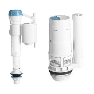 Gran oferta, conjunto de válvula de descarga doble de ahorro de agua <span class=keywords><strong>Universal</strong></span> de 3 pulgadas, Material PP, accesorios de tanque de diseño moderno, <span class=keywords><strong>mecanismo</strong></span> de <span class=keywords><strong>cisterna</strong></span> uno - Product Image 1