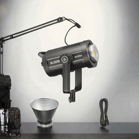 Godox SL150III SL200III SL300III 150W Lumière vidéo LED en métal avec monture Bowens, équilibrée lumière du jour, flash de studio avec contrôle par application