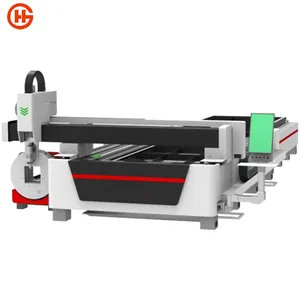Máquina de corte por láser de tubos y hojas de alta eficiencia Máquinas de corte por láser con plataforma de intercambio de 5kw