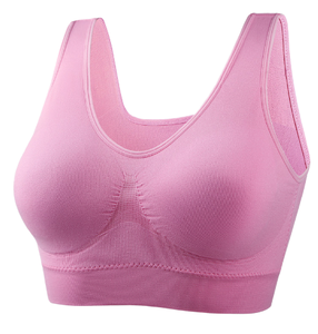 Hot Selling Xing an <b>Women</b> Casual Soft Breathable <b>Seamless</b> Nylon Bordered <b>Underwear</b> Bra Comfortable Sport Bra - Product Image 1