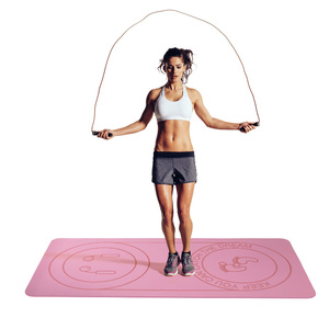 <span class=keywords><strong>Xxl</strong></span> Natural Extra grande insonorizado Dude Jump Rope Mat - Product Image 2