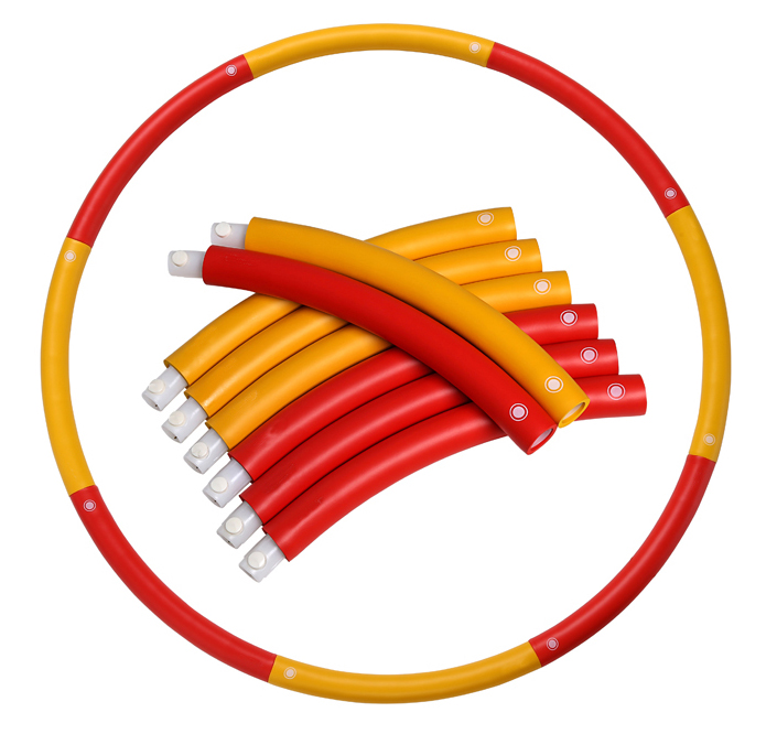 Экологичное утяжеленное пластиковое кольцо халлы 5 фунтов и спортивное оборудование, кольцо для домашних упражнений, забавное фитнес оборудование для дома