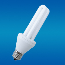 Bombilla LED en Forma de U, Ahorro de Energía, E27, 6000K, Luz Diurna, 80lm/W, CRI80, 6000 Horas, Base de Plástico, 2 Años de Garantía, 1100 Lúmenes, con Interruptor - Product Image 2