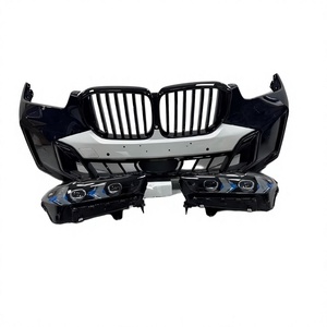 High Quality New for BMW X5 Assembly Front Bumper with Fan Grille and Anti-Collision Beam Plastic Front and Rear Position - Product Image 1