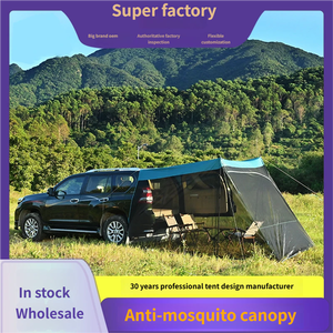Tente pare-soleil de toit en tissu Oxford à coque rigide pour 2 personnes, <span class=keywords><strong>camping</strong></span> sur la plage, installation facile, imperméable, couverture de voiture monocouche - Product Image 5