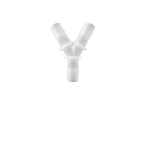 Conector en T tipo Y de 14.2 mm (9/16 pulgadas) de plástico para manguera, adaptador de conexión rápida para tubería de agua - Product Image 1