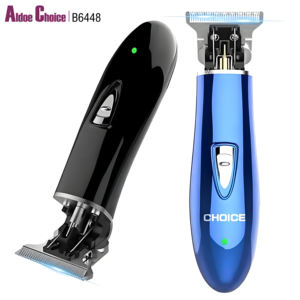 Venta superior Cortadora de cabello para hombres T-blade Cortadora de cabello profesional eléctrica inalámbrica portátil Usb Acero inoxidable 3,7 V Inglés - Product Image 1