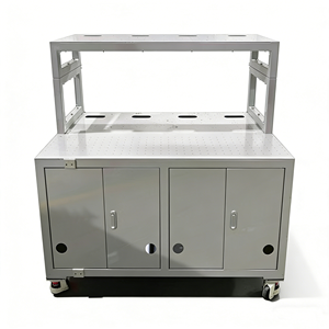 Peças de Metal Personalizadas com Grade de Dissipação de Calor, Caixa de Teste Industrial, Equipamento de Teste em Ambiente Laboratorial - Product Image 3