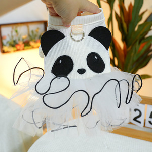 PETCIRCLE Pet Circle Spring and Autumn Pet Clothing Small Dog Puppy <b>Cat</b> <b>Clothes</b> Panda Tutu Skirt - Product Image 4