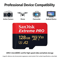 Untuk SDSQXCJ-128G-GS6MA Kartu SD TF Baru Original 128GB SDXC UHS-I U3 V30 250/120MB/s Grosir Massal