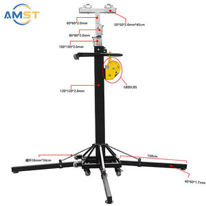 プロ用ステージライトスタンド6メートル重いクランクスタンドリフトビーム移動ライトトラス400kg荷重 - Product Image 3
