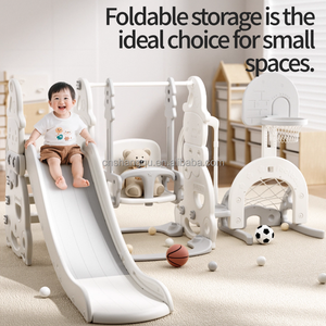 Ensemble de balançoires et toboggan pour enfants VSUCH, pour l'intérieur et l'extérieur, pour les jardins, les parcs sportifs, les écoles, les maternelles et les centres commerciaux - Product Image 5