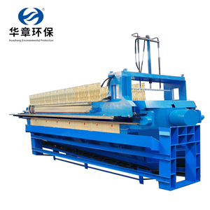 Equipo de prensa de filtro de diafragma resistente a la corrosión de 1500x1500mm con alimentación de tortuga y descarga de curvatura completa - Product Image 1