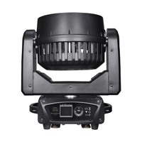 Projecteur de scène LED RVBW DMX à 19 têtes mobiles, à changement de couleur, en aluminium, pour discothèques et streaming en direct - Modèle K10 90-250V