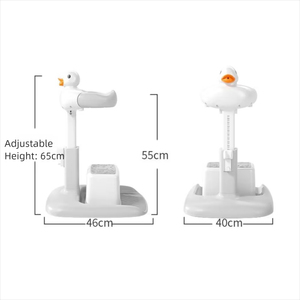 Supports de bain pour bébé en PP, anti-écrasement, hauteur réglable, non portables, pour tout-petits - Product Image 5