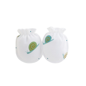Venta al por mayor guantes de bebé <span class=keywords><strong>antiarañazos</strong></span> cara algodón recién nacido 0-6 meses puede morder protección de manos anticomida moda de invierno - Product Image 5