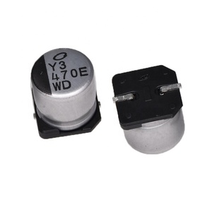 Condensatori Elettrolitici in Alluminio Jeking 470 <span class=keywords><strong>UF</strong></span> <span class=keywords><strong>25</strong></span> VDC 5000 Ore - SMD UWD1E471MCL1GS - Product Image 1