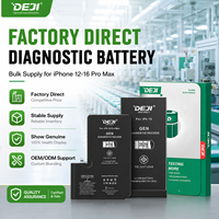 Batería de Diagnóstico de Alta Capacidad DEJI para iPhone 12 Pro Max 13 14 15 16, Suministro al por Mayor