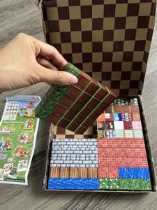 100 pièces de blocs magnétiques en plastique, <span class=keywords><strong>jeux</strong></span> de construction pour enfants, ensembles de jouets pour garçons et filles, idée de cadeau de Noël ou d'anniversaire - Product Image 3