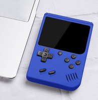 Console de jeu portable classique nostalgique 400-en-1 avec 400 jeux intégrés, mini console portable compatible avec le jeu solo pour enfants