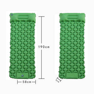 Colchoneta Inflable Gruesa de Súper Calidad, Impermeable, para Acampar al Aire Libre, con Bomba de Pie para Senderismo y Picnic - Product Image 4