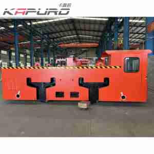 Locomotive électrique minière souterraine robuste à faible coût KAPURO TC-5T, traction énorme, capacité <span class=keywords><strong>de</strong></span> transport <span class=keywords><strong>de</strong></span> 5 tonnes - Product Image 2