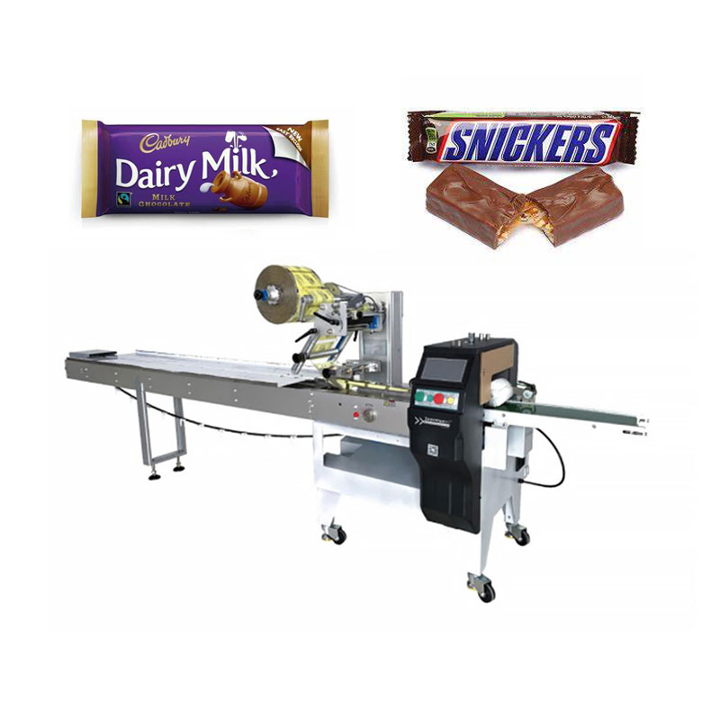 Автоматическая горизонтальная машина Soontrue SZ100 для упаковки шоколада