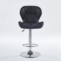 Chaise pivotante de bar en cuir moderne, tabouret de bar pivotant réglable, chaise de bar en cuir réglable en hauteur, chaise de barbier haute
