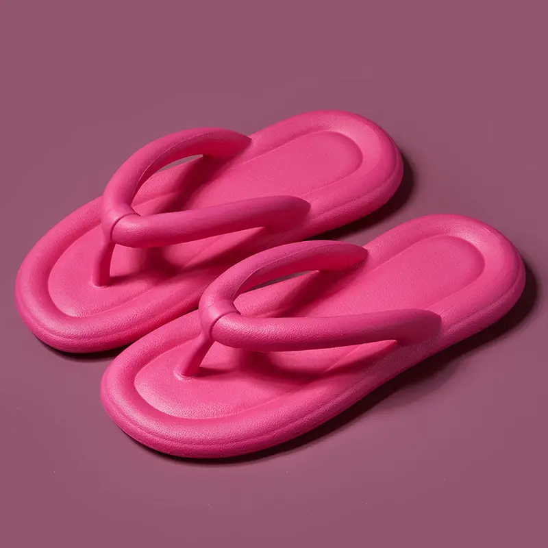 2024 Nieuwe Modetrend Schoen Platte Onderkant Flip-Flops Hoge Kwaliteit Goedkope Prijs Kleurrijke Bedrukte Eva Slippers Schoenen Dames Sandalen