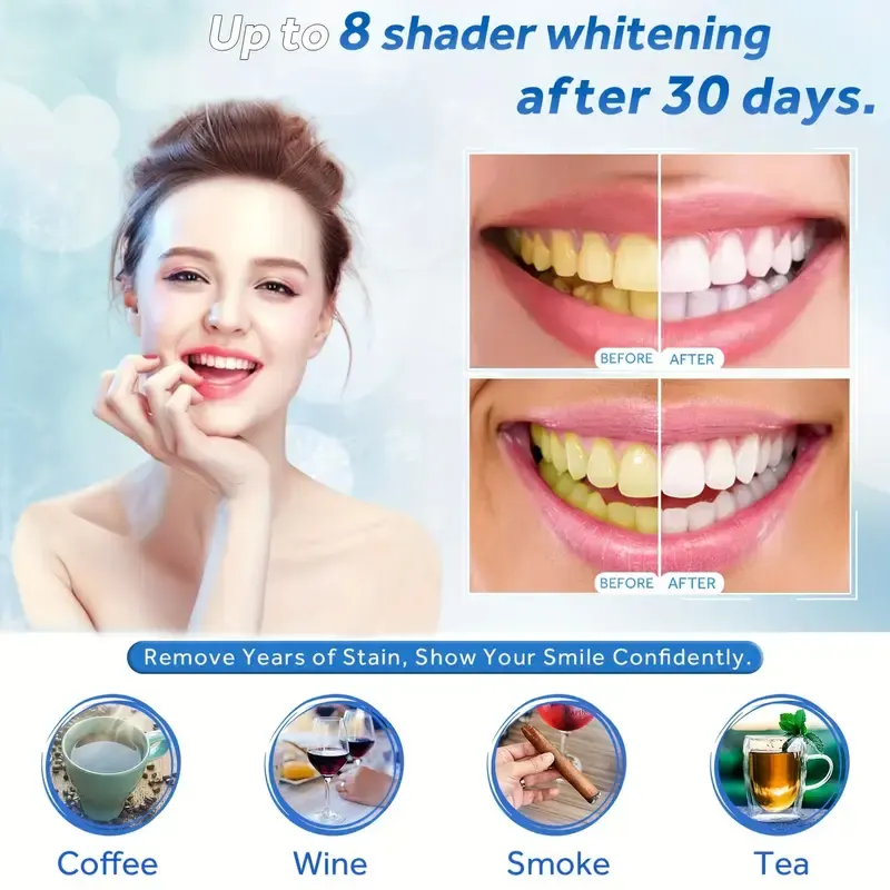 Oral Cleaning Pen Natural Coconut Formula 1 Ml 2 Ml No Sensitivity Smile Teeth Whitening Gel Brush Pen Custom Logo