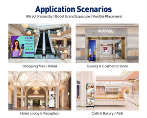 Afficheur LED numérique mobile P2 haute résolution, très demandé, pour publicité mobile, idéal pour les centres commerciaux, les halls d'hôtels - Product Image 3