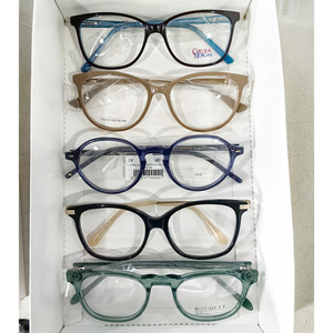 Liquidación de Fábrica de Moda, Monturas de Acetato de Buena Calidad, Colores <span class=keywords><strong>y</strong></span> Modelos Variados, Gafas para Mujer <span class=keywords><strong>y</strong></span> Hombre - Product Image 1