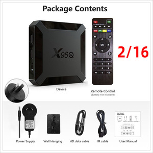 Android 10.0 Smart Box <span class=keywords><strong>X96Q</strong></span> 2GB/16GB 1G/8G Quad Core con WiFi, diferente del X96 Mini <span class=keywords><strong>X96Q</strong></span>, Equipo de Fibra Óptica, TV Box - Product Image 5