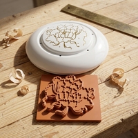Plaques d'impression à chaud en caoutchouc silicone orange résistantes à la température, dureté 40-90 ShoreA, épaisseur 1,5-10 mm, taille personnalisée