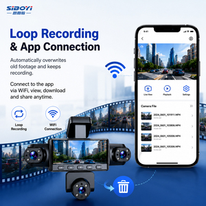 Telecamera da cruscotto a 5 canali 4K, videocamera <span class=keywords><strong>per</strong></span> auto a 360 gradi, registratore veicolare con visione notturna e monitoraggio parcheggio <span class=keywords><strong>per</strong></span> la sicurezza dell'auto - Product Image 6
